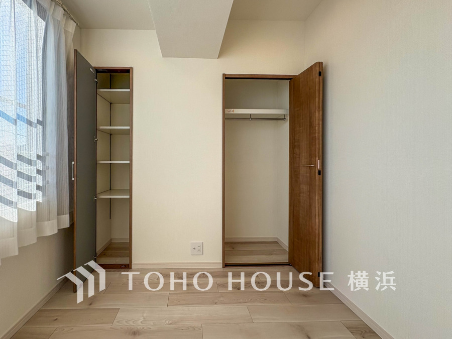 適材適所に収納を完備した使いが手の良い住空間。