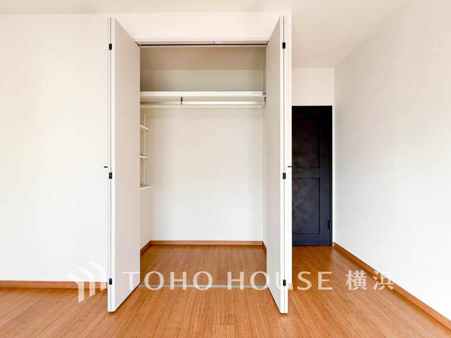 住まいの快適性を左右する収納は欲しい場所に使い勝手のよい収納を確保しています。