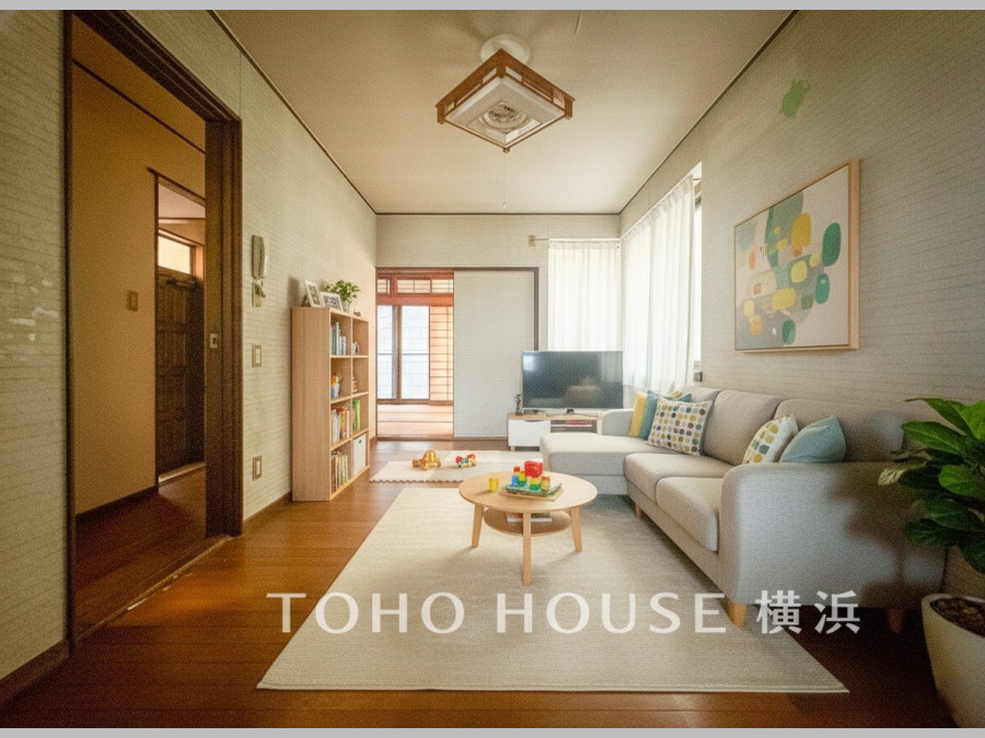 上質な時間を育む暮らしのメインステージ。寛ぎとコミュニケーションを育む居心地のよい場所。
(家具はAI加工です)