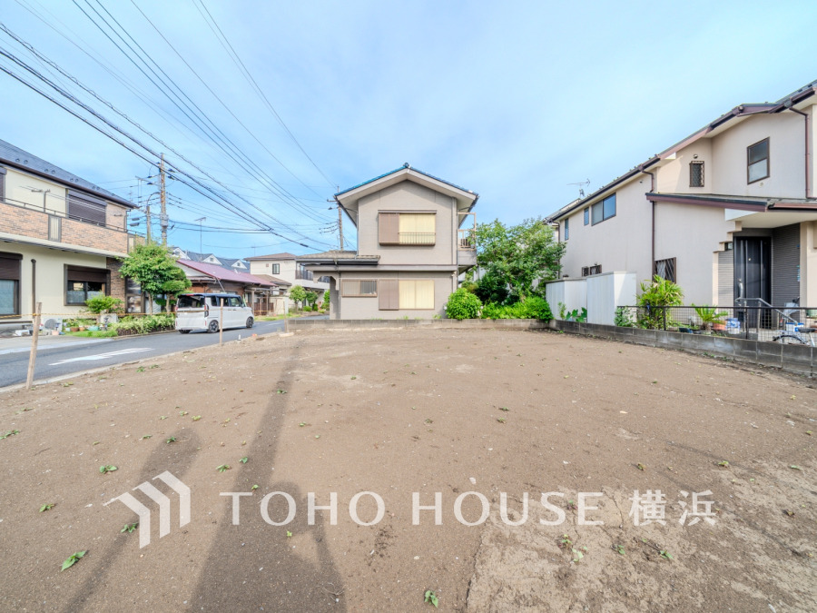 ゆとりある敷地は多彩な住宅に対応できます。