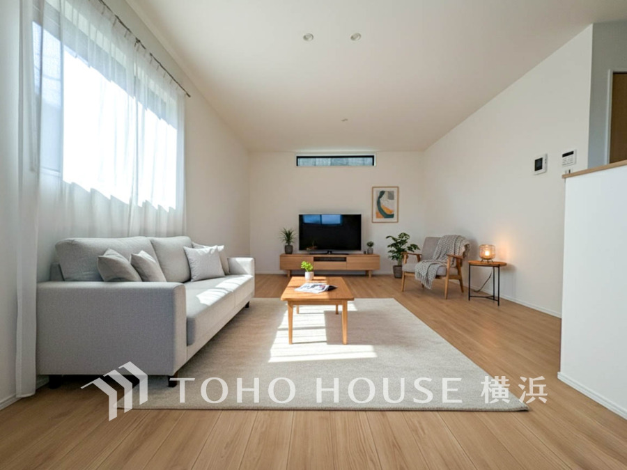 たくさんの想いが美しいカタチに彩られた時、そこにはひと時のくつろぎが生まれ、ゆっくりと愛着が育まれていきます。（家具・調度品はAI加工です）