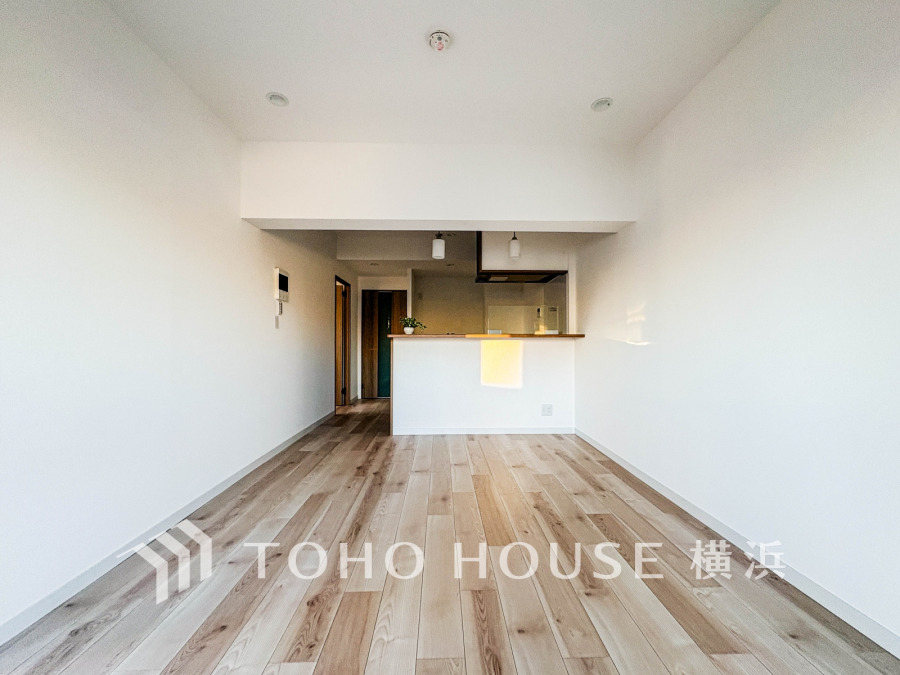 LDKは広々した大空間。家族やお客様との時間など、多くの時を刻む空間。何気なく過ぎる時でさえも上質なひと時となる快適な空間を目指して。