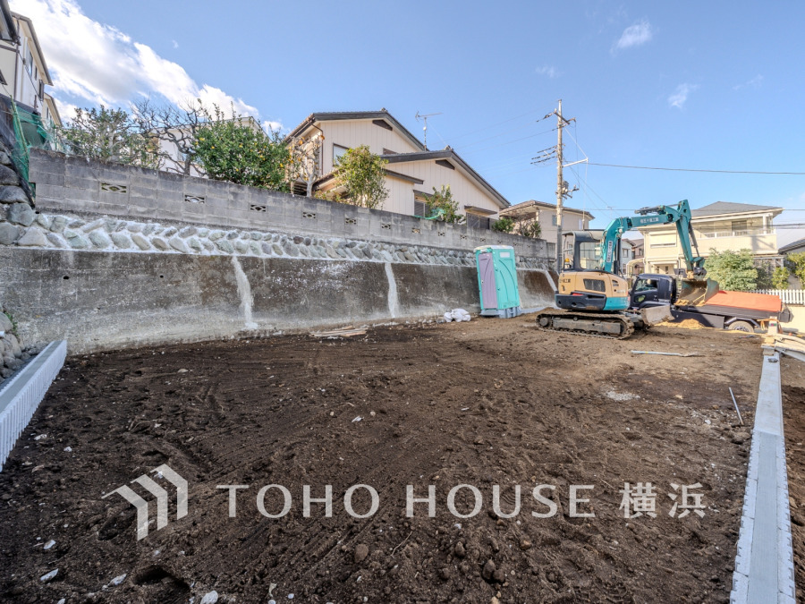 ゆとりある敷地は多彩な住宅に対応できます。
