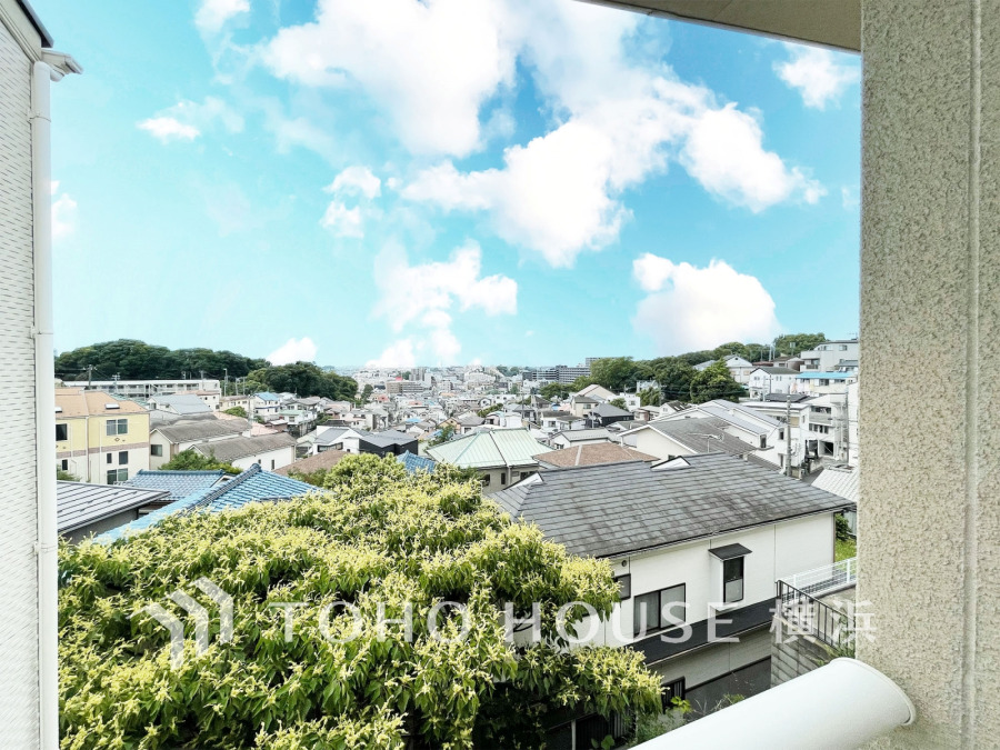 高台からのびやかな眺望が広がります