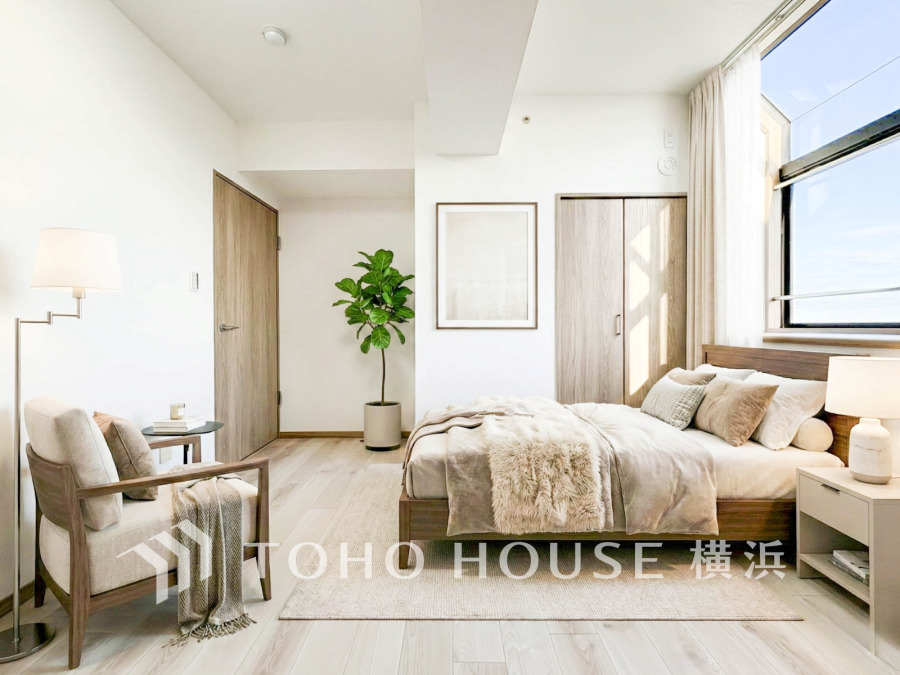 空間演出に拘り整然とセンス良く纏められた室内は最高の癒し空間でなければなりません。そこで暮らす方々のことを考え抜き、そして造りこんだ空間は極上の癒しを提供してくれます。（家具はAI加工です）