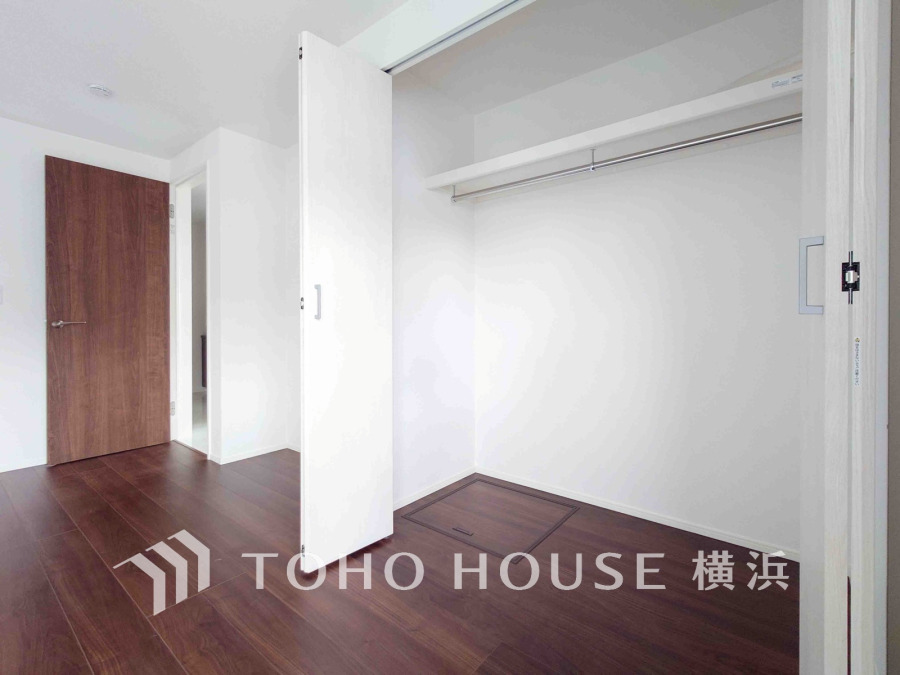 住まいの快適性を左右する収納は欲しい場所に使い勝手のよい収納を確保しています。