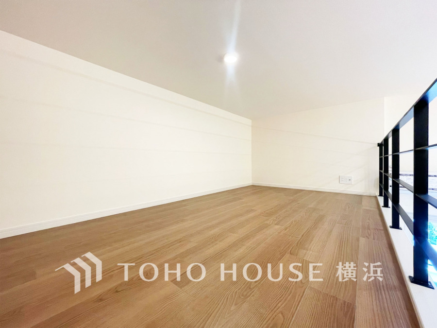 ロフトは5.7帖のゆとりある空間で多目的に使えます

