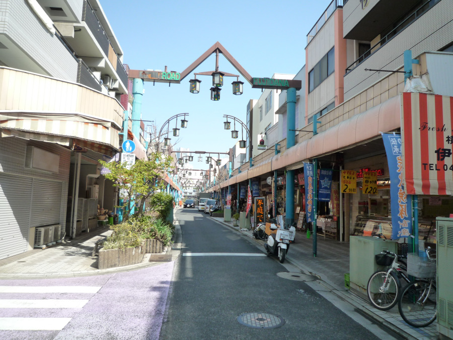 藤棚商店街　約300ｍ