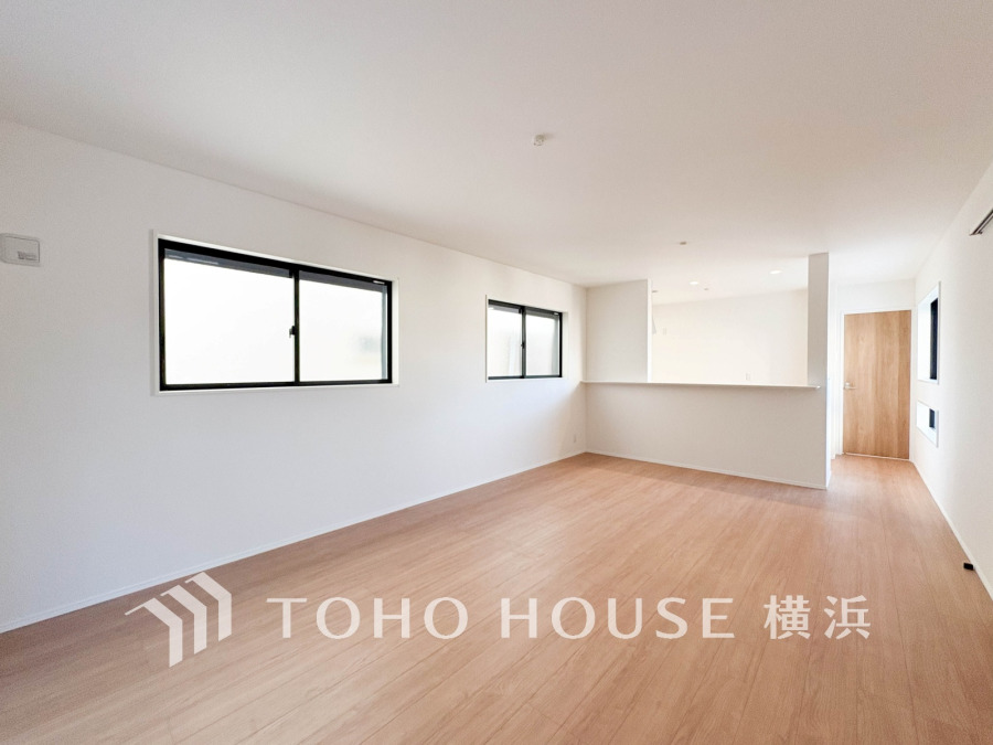 LDKは広々18.4帖！家族の一体感を感じられる広々スペース。