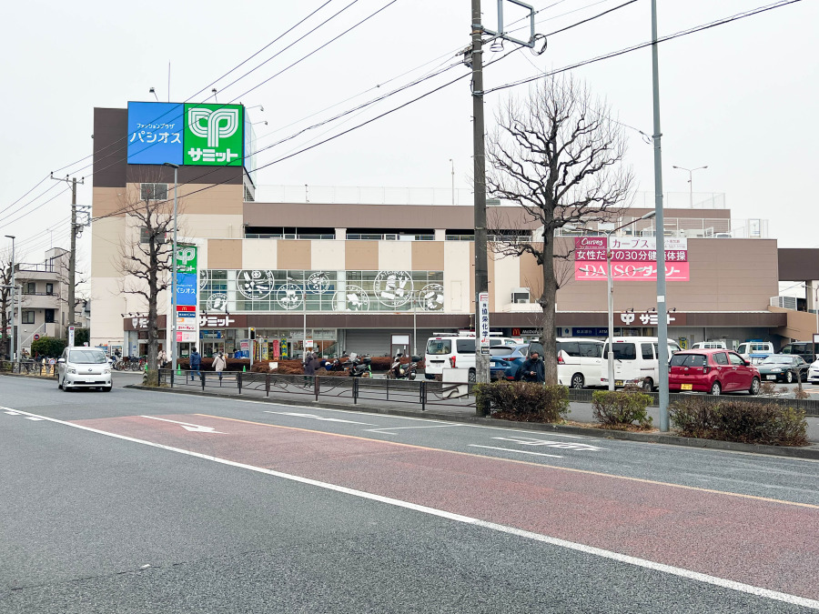 サミット南加瀬店 約600ｍ