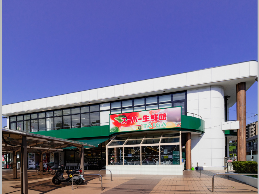 スーパーTAIGA 岡津店　約700ｍ