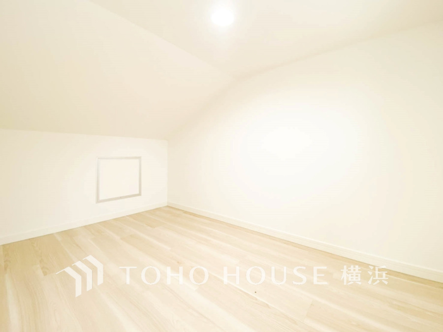 遊び心をくすぐるロフトを完備。お子様の遊び場、収納、趣味のお部屋など、お客様好みの空間に作り上げてください。