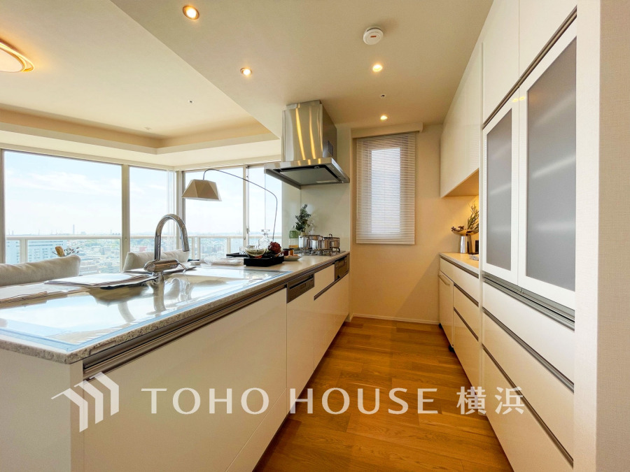 多彩な機能と洗練された美しいデザイン、細やかな優しさが毎日を演出します。プライベートスペースを彩るインテリアとしての美と、快適な日常を支える機能性と強さが一つになったキッチン。