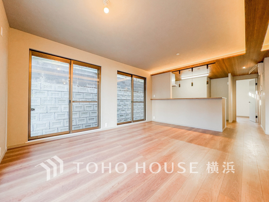 家族が集まるLDKは28.8帖の大空間でゆったりと寛げます。