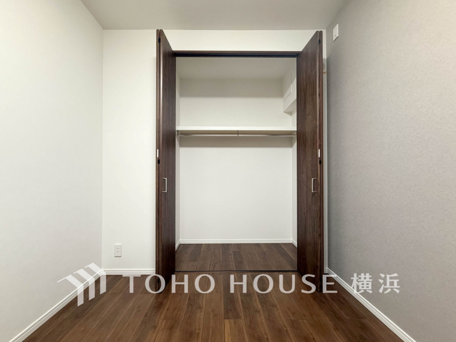 住まいの快適性を左右する収納は欲しい場所に使い勝手のよい収納を確保しています。