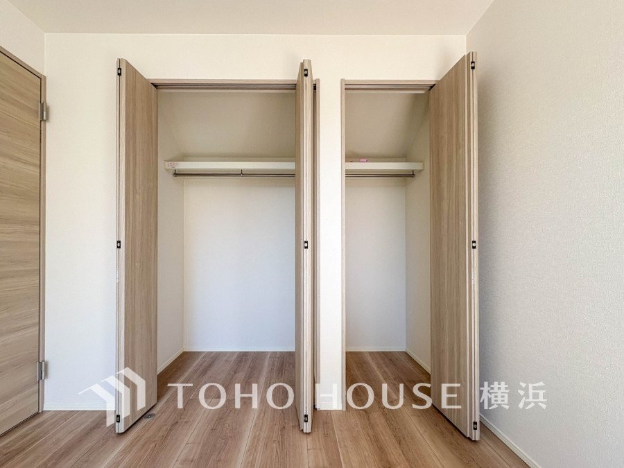 住まいの快適性を左右する収納は欲しい場所に使い勝手のよい収納を確保しています。