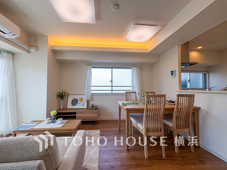 上質な時間を育む暮らしのメインステージ。寛ぎとコミュニケーションを育む居心地のよい場所。