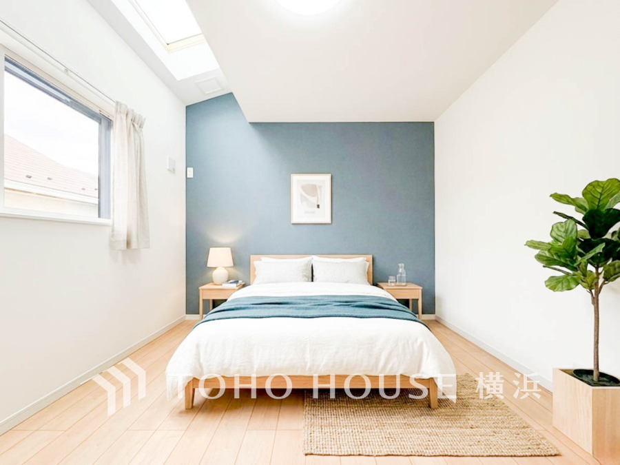 センスが求められるプライベート空間だからこそ、自分の個性を飾るにふさわしい癒しと寛ぎの空間を演出します。※生成AIによるイメージです。家具・小物は販売価格に含まれません。