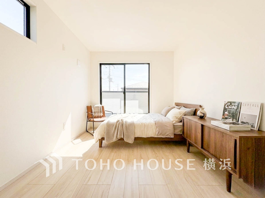 ライフスタイルに合わせて使える、自由な空間。※生成AIによるイメージです。家具・小物は販売価格に含まれません。