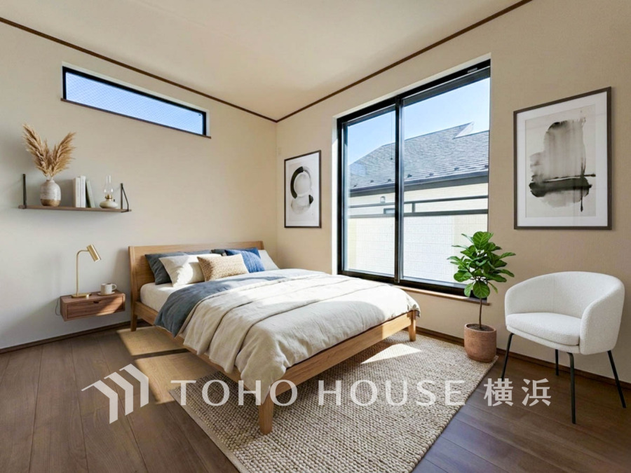 センスが求められるプライベート空間だからこそ、自分の個性を飾るにふさわしい癒しと寛ぎの空間を演出します。（装飾品はAI加工です）す。