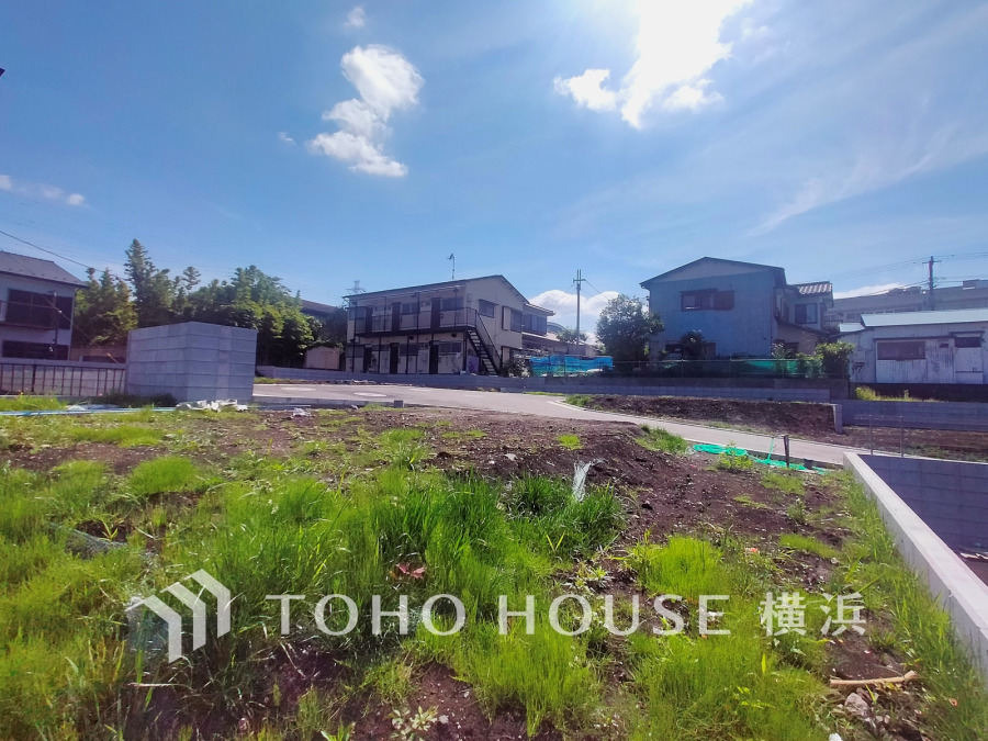 ゆとりある敷地は多彩な住宅に対応できます。
