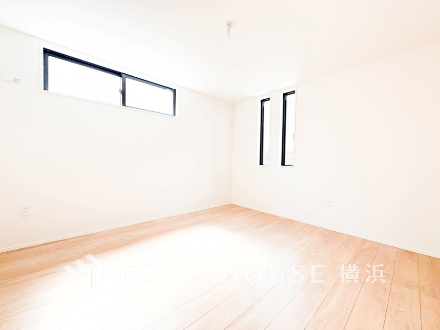２面採光の居室は、快適な光を取り入れ、心地よい風を取り入れます。