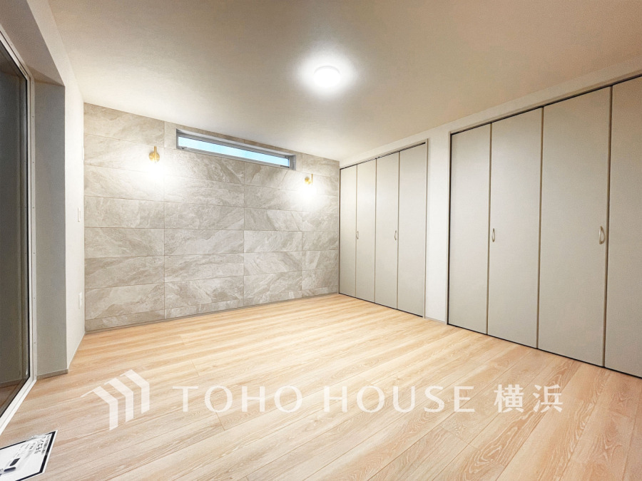 ゆとりと収納を確保した洋室。自分時間を充実させながら心豊かなひとときを過ごすための大切な空間です。
