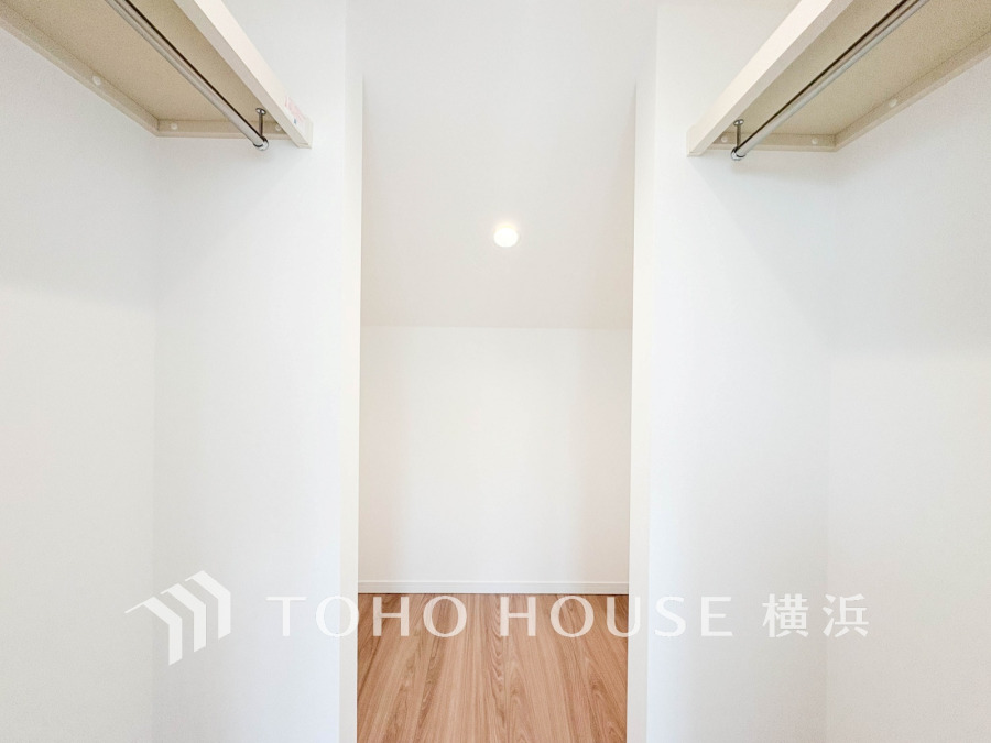 住まいの快適性を左右する収納は欲しい場所に使い勝手のよい収納を確保しています。