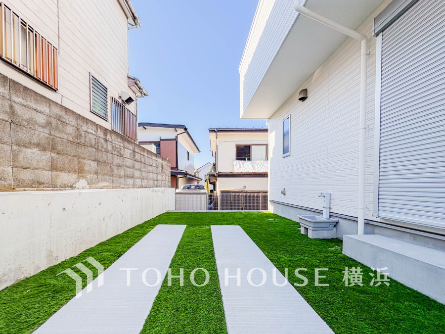 お子様がお庭で遊べるのはもちろん、家庭菜園やたくさんの友人を招いてBBQ、楽しみ方がたくさん！