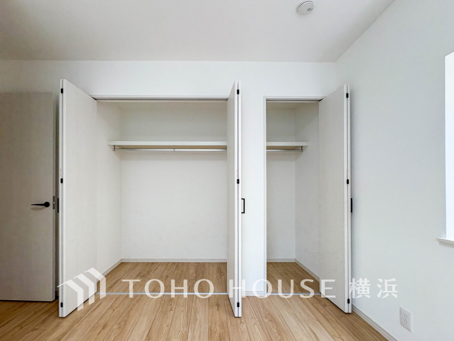 住まいの快適性を左右する収納は欲しい場所に使い勝手のよい収納を確保しています。