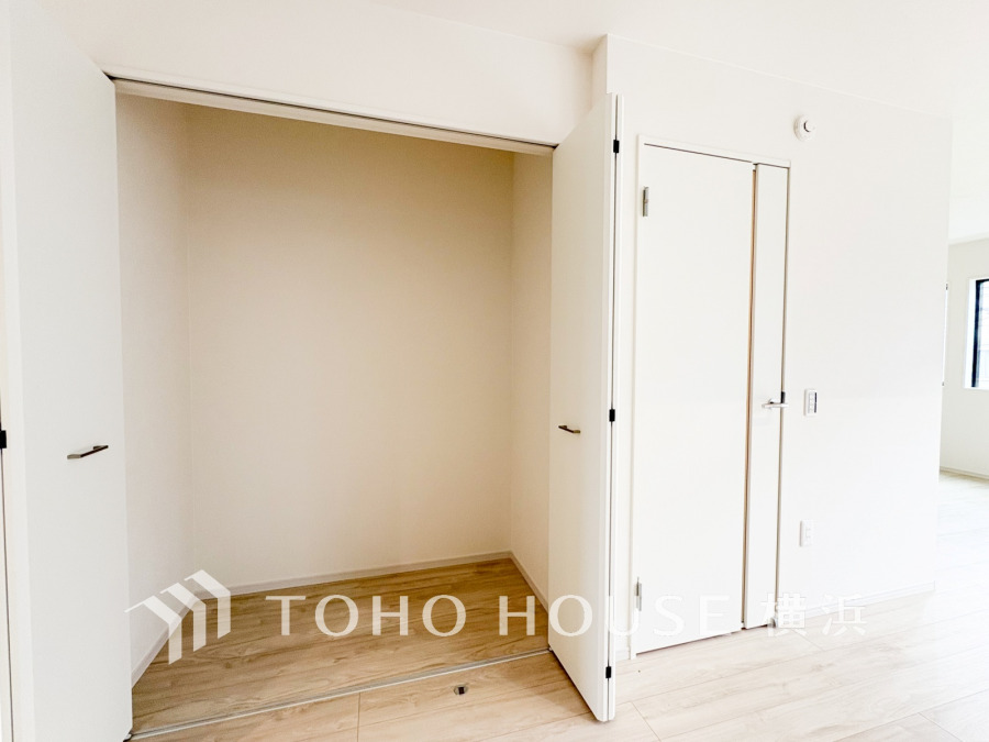 住まいの快適性を左右する収納は欲しい場所に使い勝手のよい収納を確保しています。
