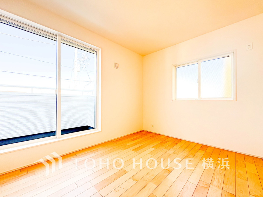 ゆとりと収納を確保した洋室。自分時間を充実させながら心豊かなひとときを過ごすための大切な空間です。
