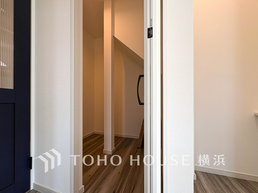 住まいの快適性を左右する収納は欲しい場所に使い勝手のよい収納を確保しています。