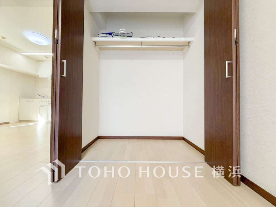 住まいの快適性を左右する収納は欲しい場所に使い勝手のよい収納を確保しています。