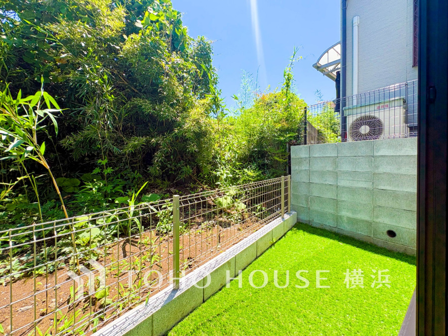 お子様がお庭で遊べるのはもちろん、家庭菜園やたくさんの友人を招いてBBQ、楽しみ方がたくさん！