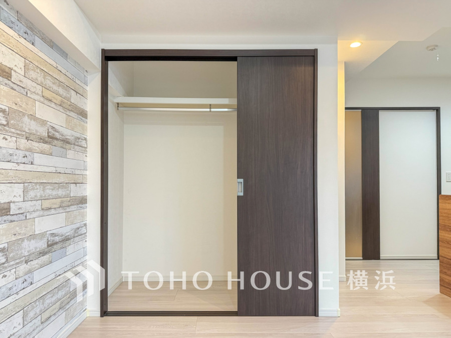 住まいの快適性を左右する収納は欲しい場所に使い勝手のよい収納を確保しています。