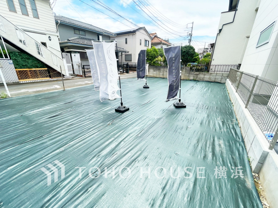 ゆとりある敷地は多彩な住宅に対応できます。
