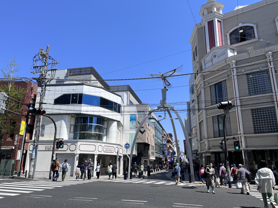 元町ショッピングストリート　約650ｍ