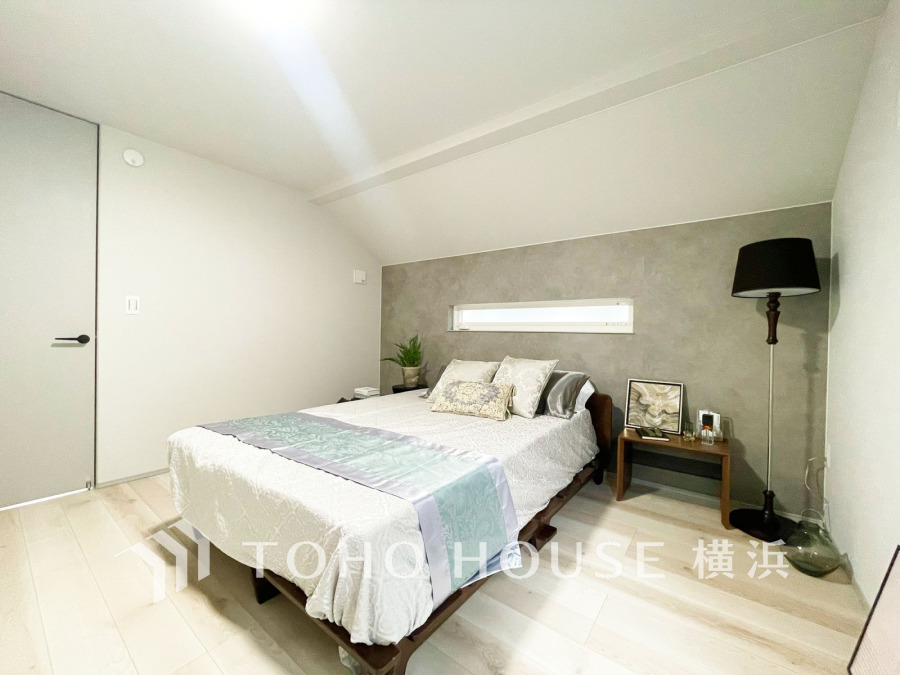 ゆとりと収納を確保した洋室。自分時間を充実させながら心豊かなひとときを過ごすための大切な空間です。
