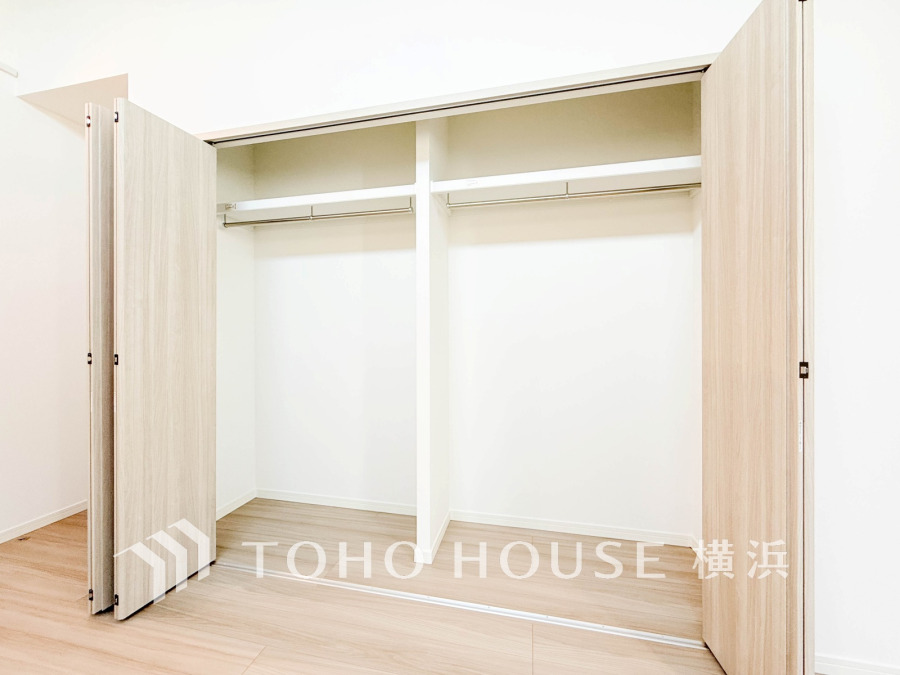 住まいの快適性を左右する収納は欲しい場所に使い勝手のよい収納を確保しています。