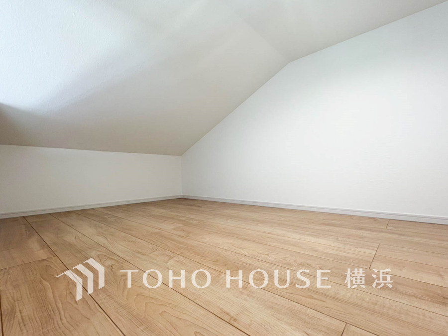 遊び心をくすぐるロフトを完備。お子様の遊び場、収納、趣味のお部屋など、お客様好みの空間に作り上げてください。