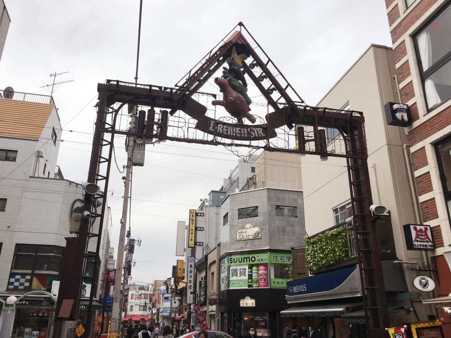 モトスミ・ブレーメン通り商店街　約700ｍ