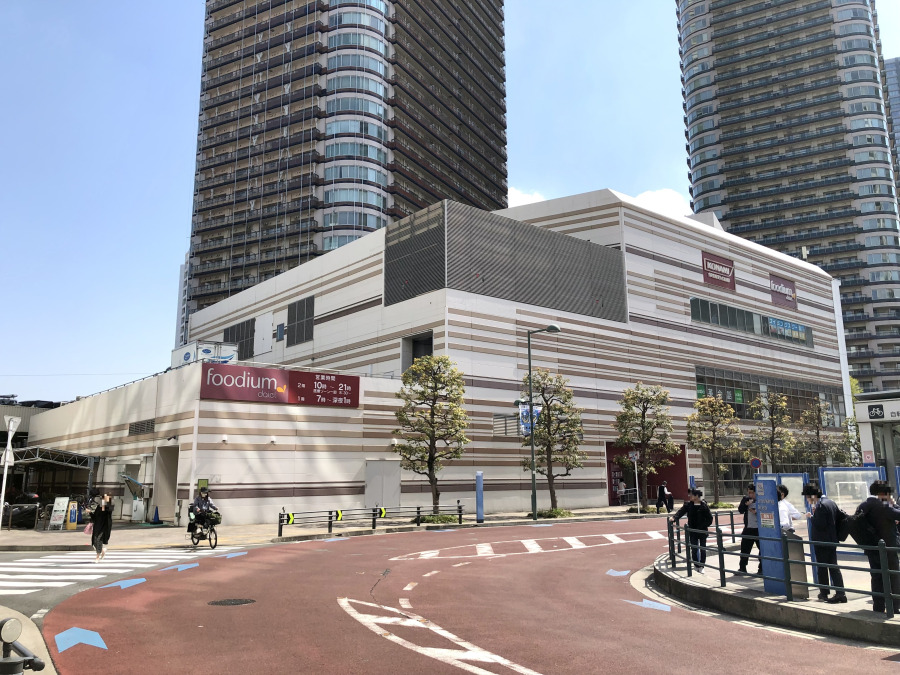 foodium武蔵小杉まで　約850ｍ