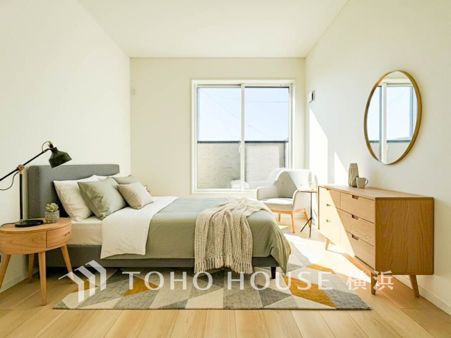 センスが求められるプライベート空間だからこそ、自分の個性を飾るにふさわしい癒しと寛ぎの空間を演出します。（家具・装飾品はCGです）