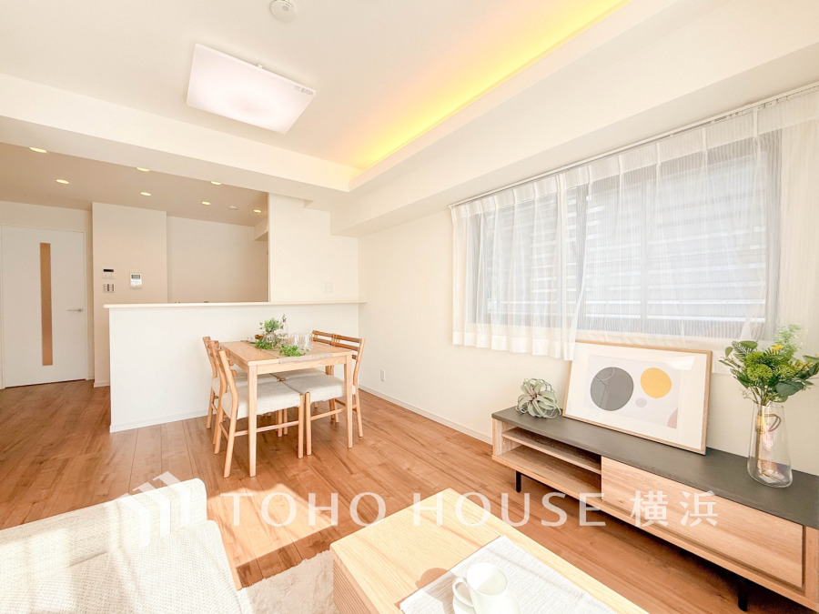 上質な時間を育む暮らしのメインステージ。寛ぎとコミュニケーションを育む居心地のよい場所。