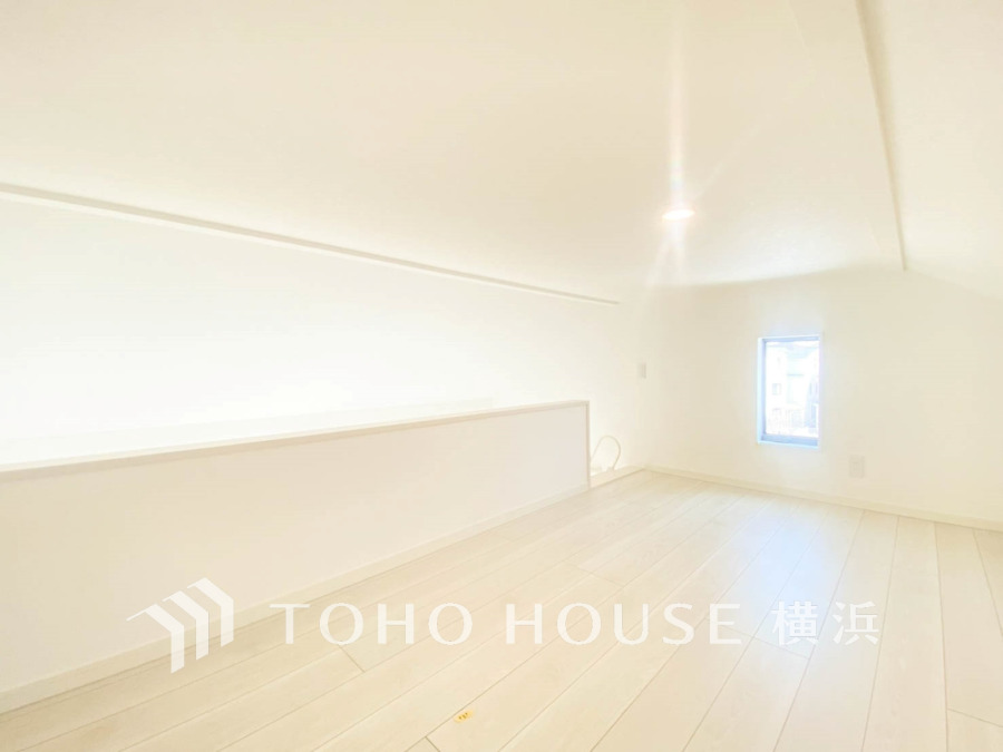 遊び心をくすぐるロフトを完備。お子様の遊び場、収納、趣味のお部屋など、お客様好みの空間に作り上げてください。