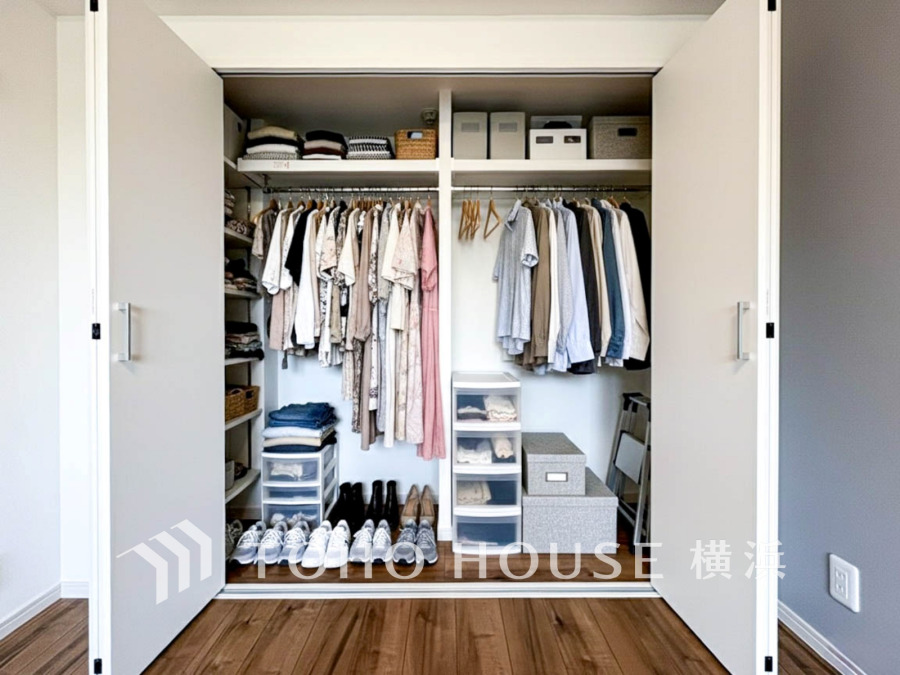 お客様の求める本当の住み心地とは何なのか。そのための一手間一工夫を惜しみません。街並みや周辺の環境に呼応しながら、毎日の暮らしを考慮した機能性の高い住まい。（装飾品はCG加工です）