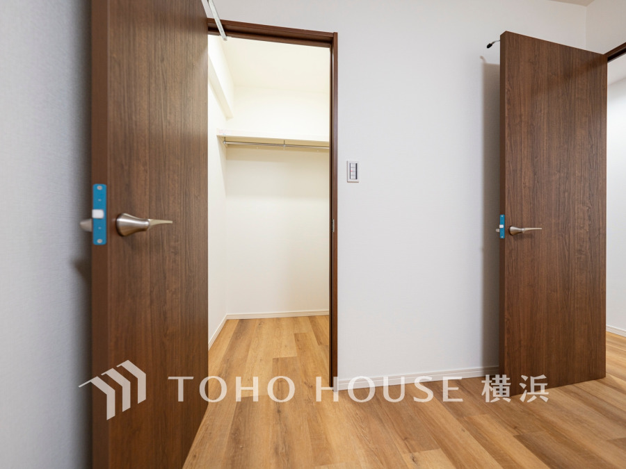 住まいの快適性を左右する収納は欲しい場所に使い勝手のよい収納を確保しています。