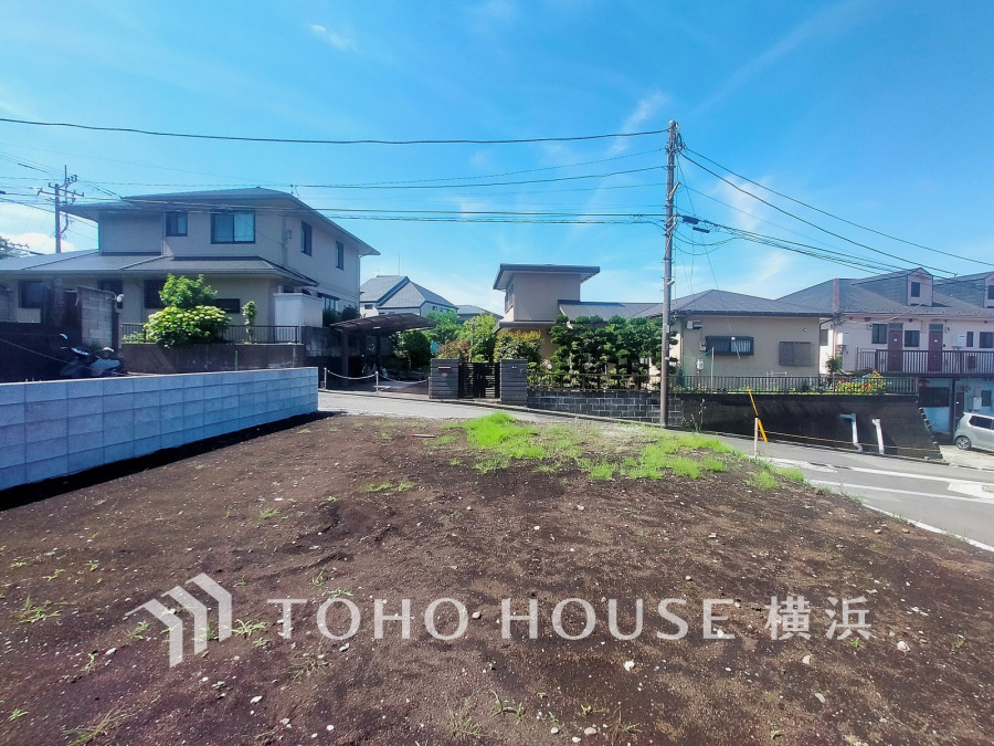 ゆとりある敷地は多彩な住宅に対応できます。
