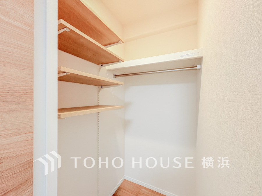 暮らし心地を大きく左右する収納を、適材適所に配置し使い勝手を考慮しました。